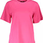 Chic Pink Slim Fit Logo Tee