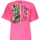 Chic Pink Slim Fit Logo Tee