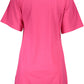Chic Pink Printed Logo Tee - Regular Fit