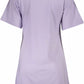 Elegant Purple Short Sleeve Tee