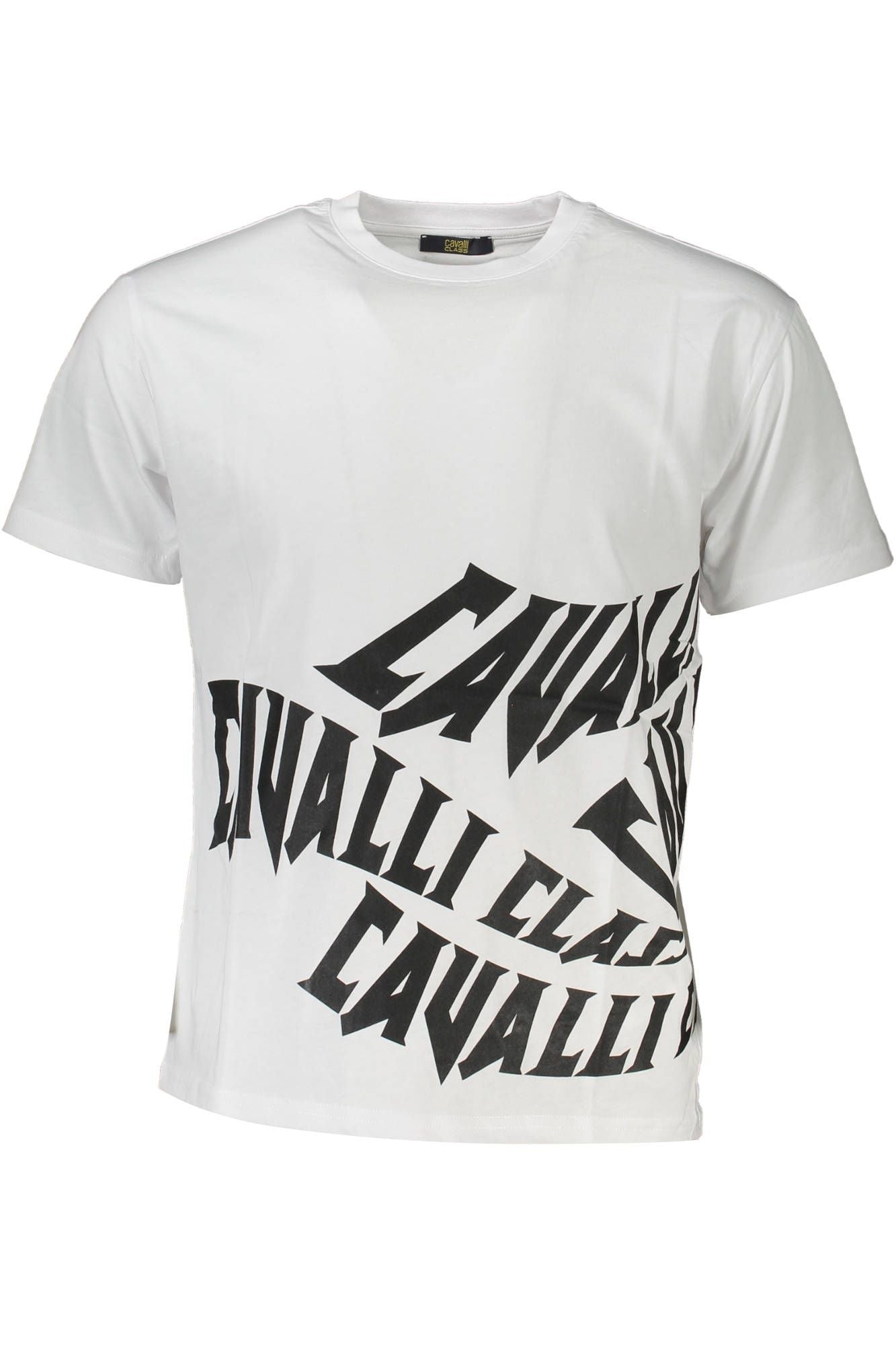 Elegant Printed White Tee with Designer Flair