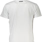 Elegant Printed White Tee with Designer Flair