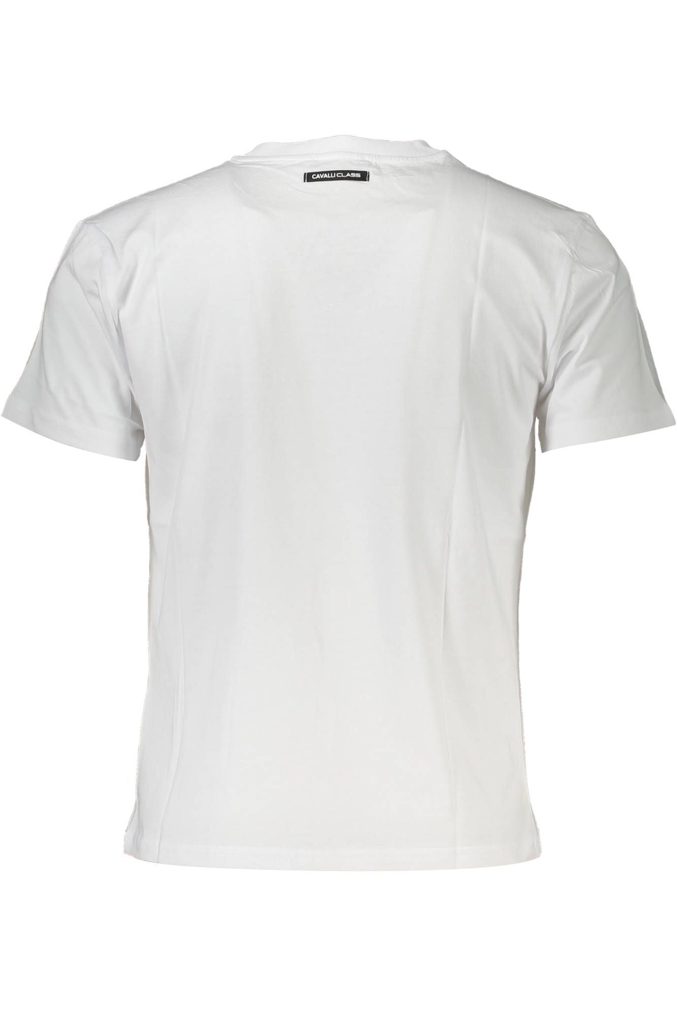 Elegant White Printed Tee with Designer Flair