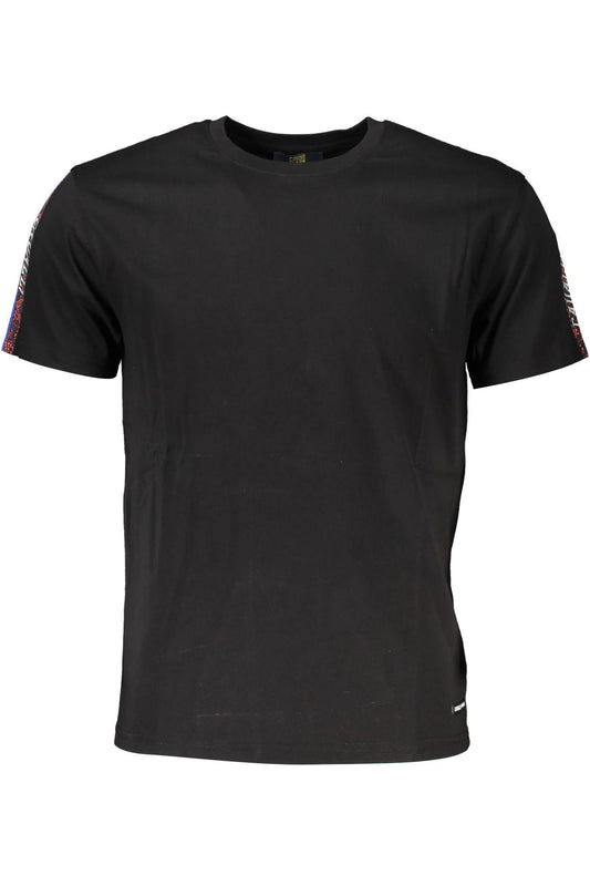 Elegant Printed Cotton Tee with Logo Detail