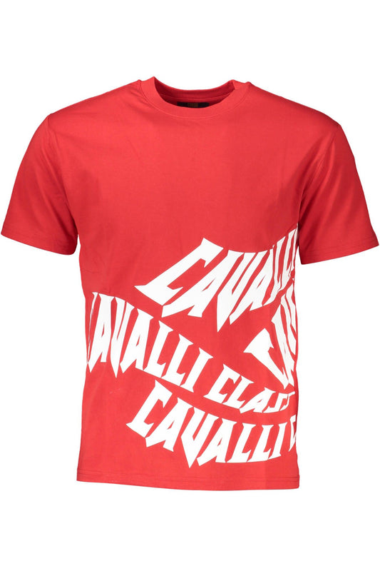 Vibrant Red Short Sleeve Luxury Tee