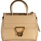 Beige Leather Elegance Shoulder Bag