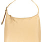 Beige Leather Elegance Shoulder Bag