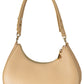 Beige Leather Chic Shoulder Bag