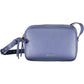 Elegant Blue Leather Shoulder Bag