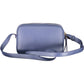 Elegant Blue Leather Shoulder Bag