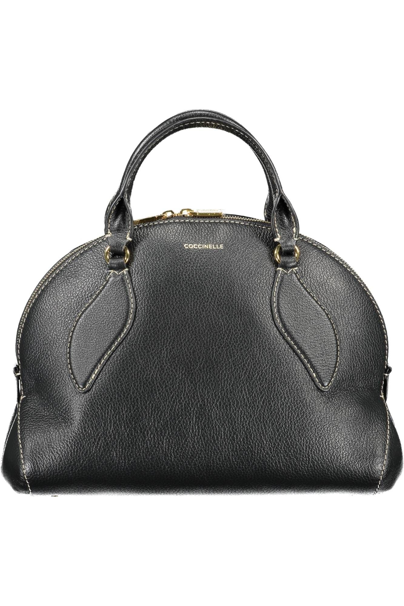 Elegant Black Leather Handbag