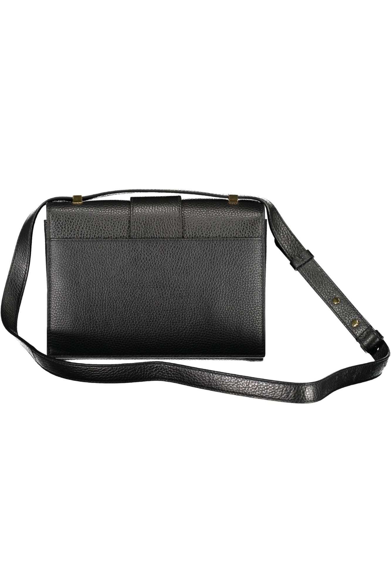 Chic Black Leather Shoulder Bag