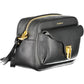 Elegant Black Leather Shoulder Bag