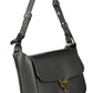 Elegant Black Leather Handbag