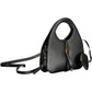Elegant Duo-Compartment Leather Handbag