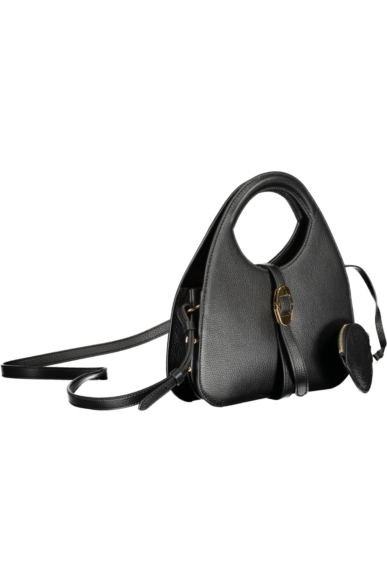 Elegant Duo-Compartment Leather Handbag