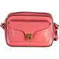 Elegant Pink Leather Shoulder Bag