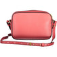 Elegant Pink Leather Shoulder Bag