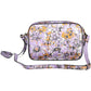 Elegant Purple Leather Shoulder Bag