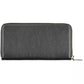 Elegant Black Leather Wallet with Multiple Compartments