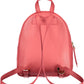 Elegant Pink Leather Backpack for Stylish Outings