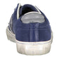 Elevate Your Step with Classic Blue Leather Sneakers