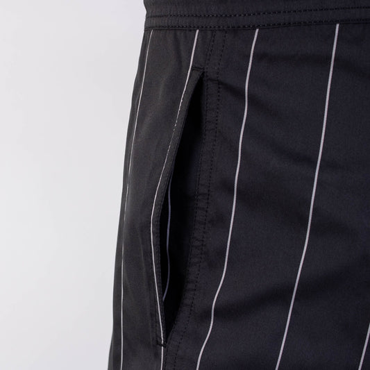 Elevated Pinstripe Swim Shorts