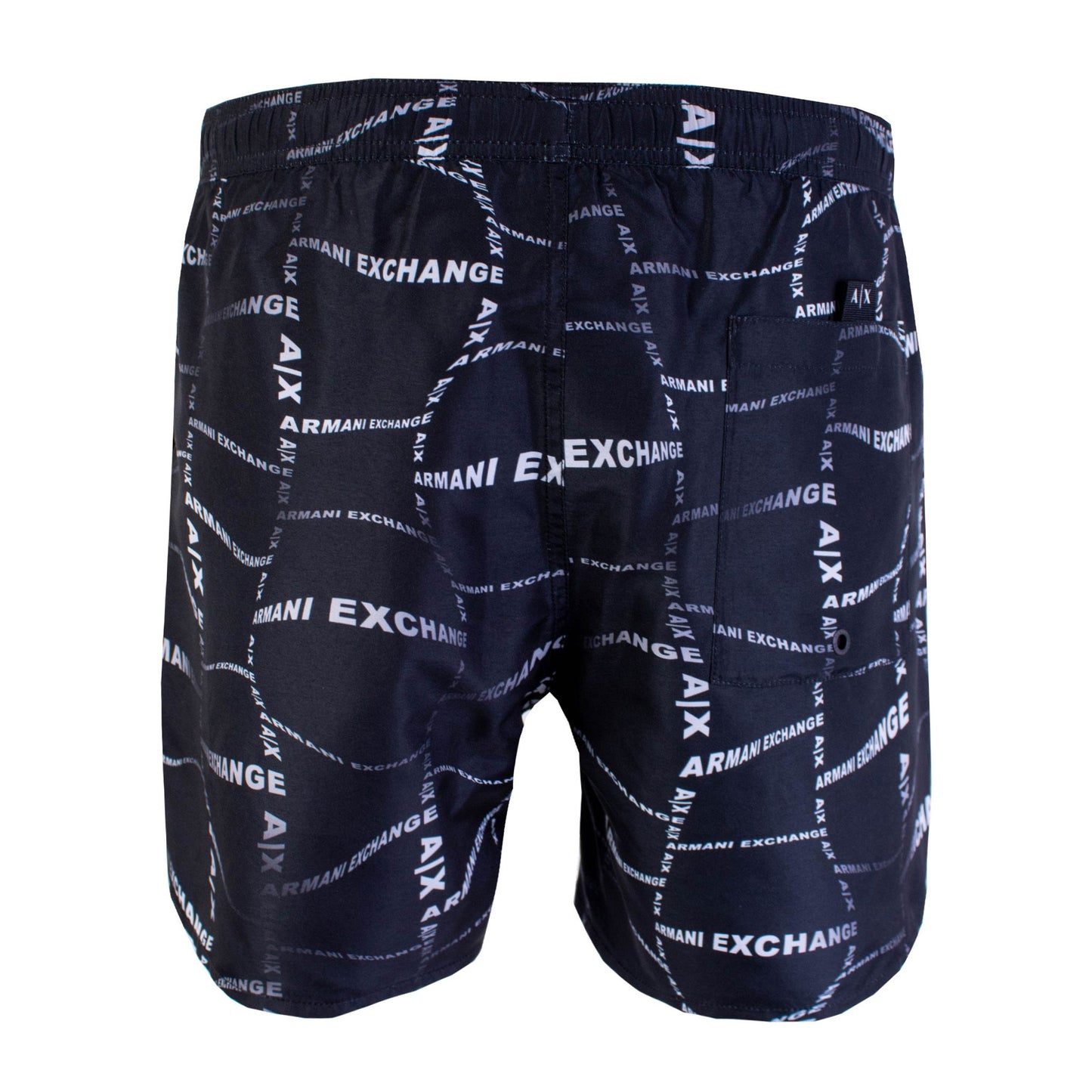 Elegant All-Over Logo Print Swim Shorts