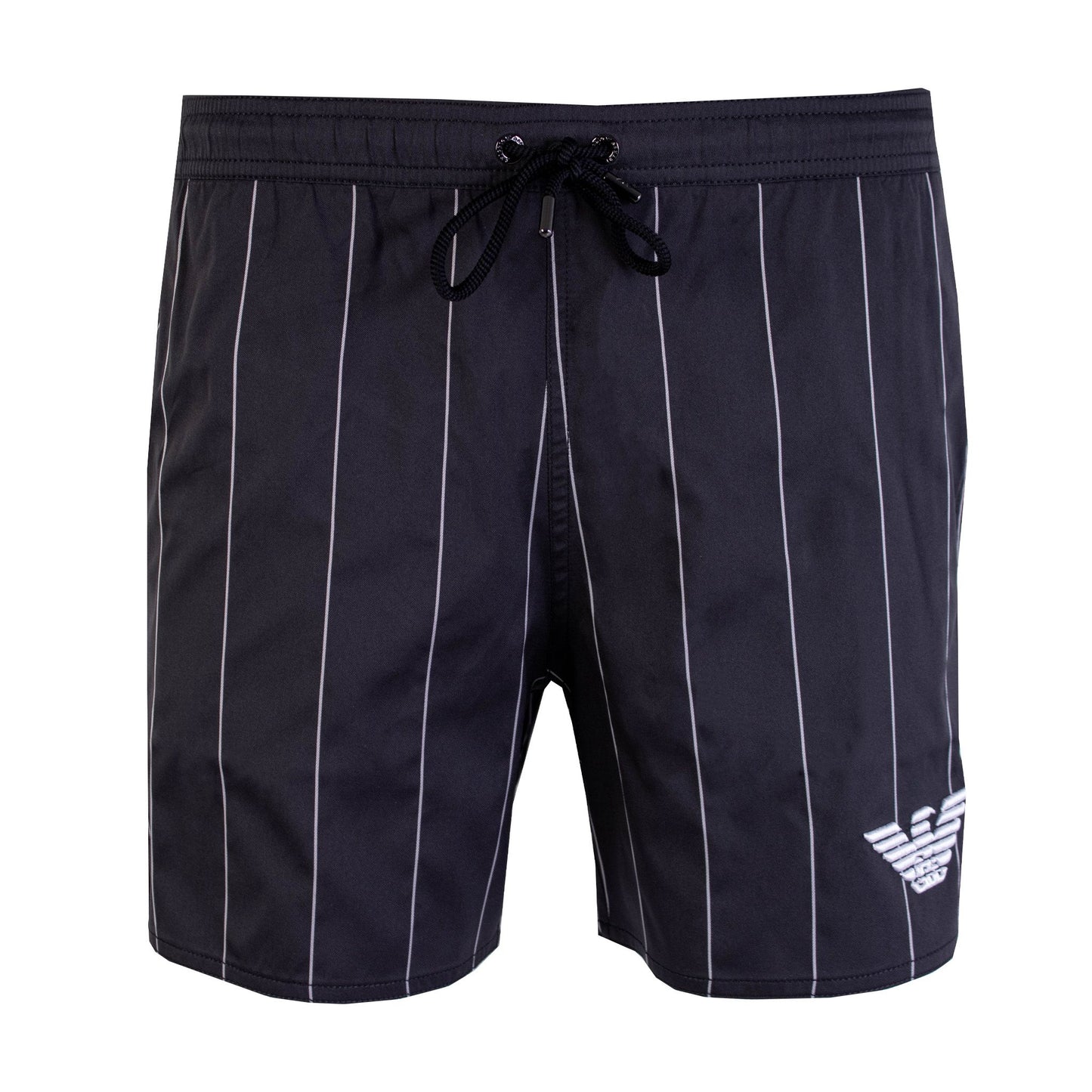 Elevated Pinstripe Swim Shorts