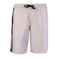 Chic Beige Drawstring Swim Shorts