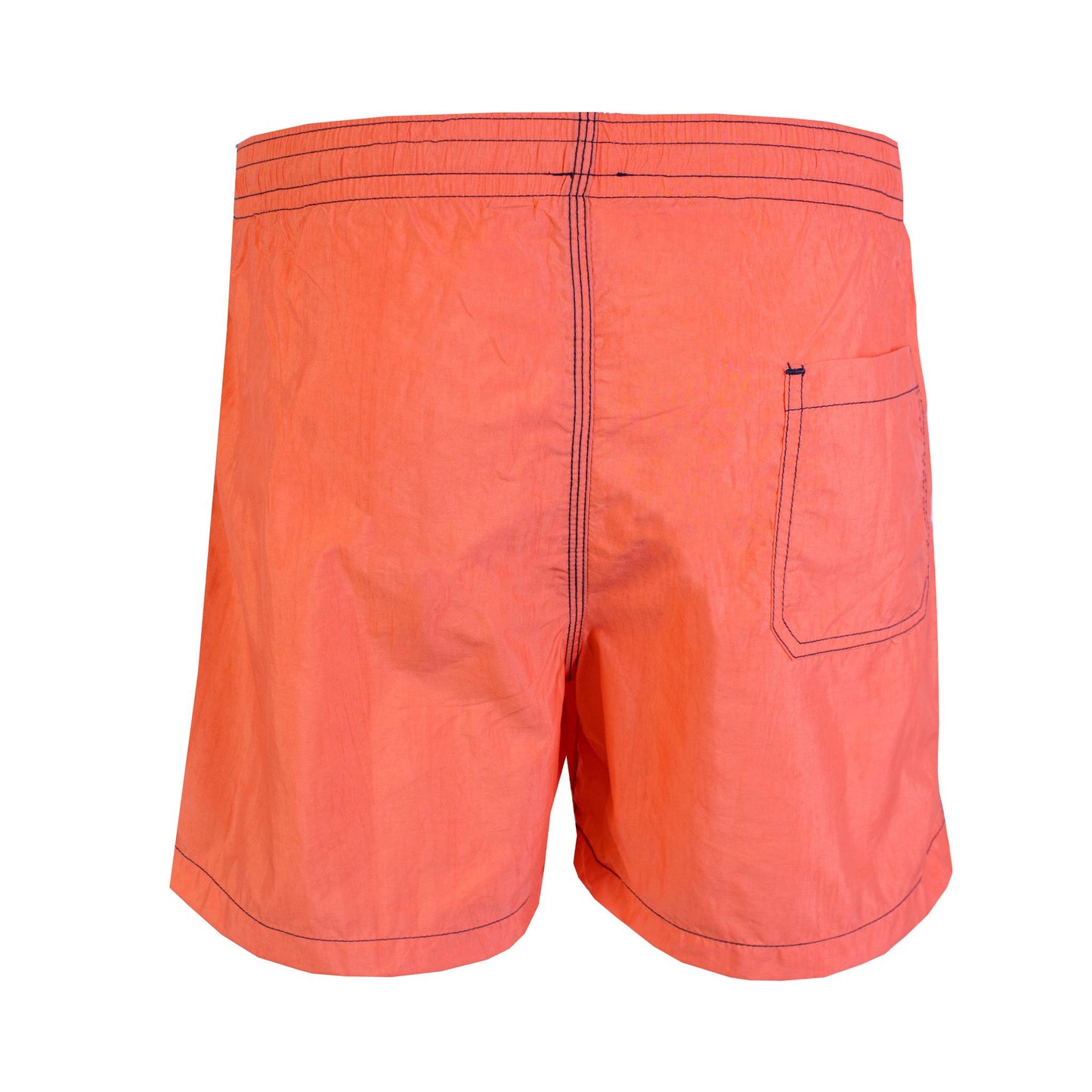 Elegant Orange Swim Shorts for Men