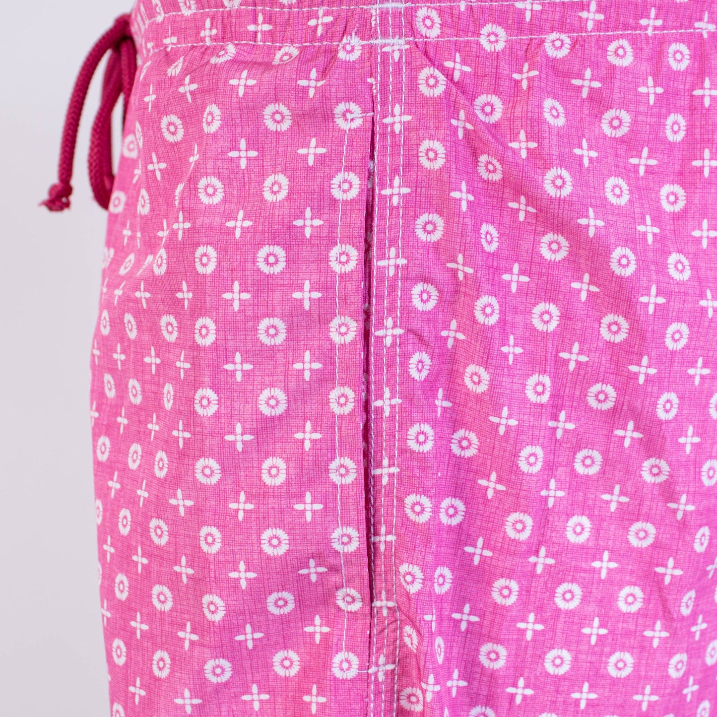 Chic Pink Print Swim Shorts