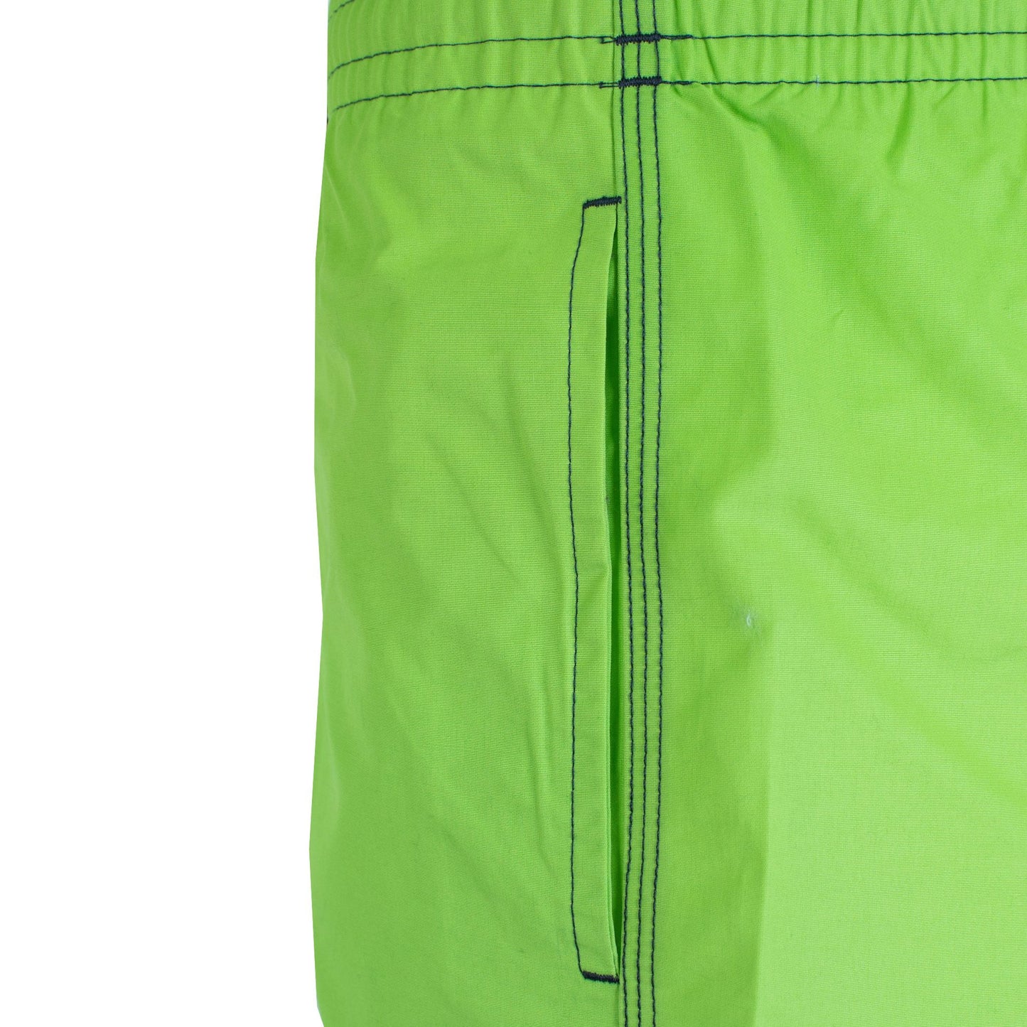 Neon Green Chic Swim Shorts