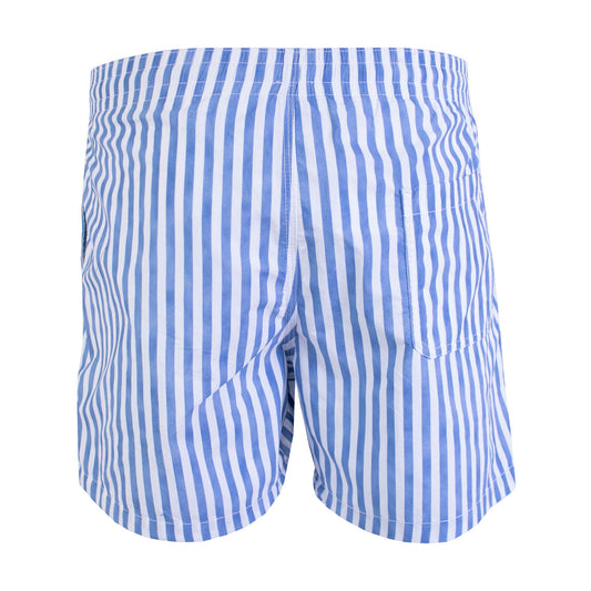 Elegant Striped Swim Shorts for Men