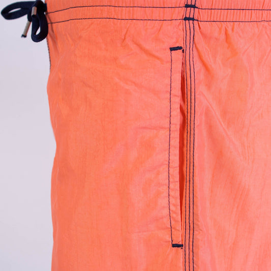 Elegant Orange Swim Shorts for Men