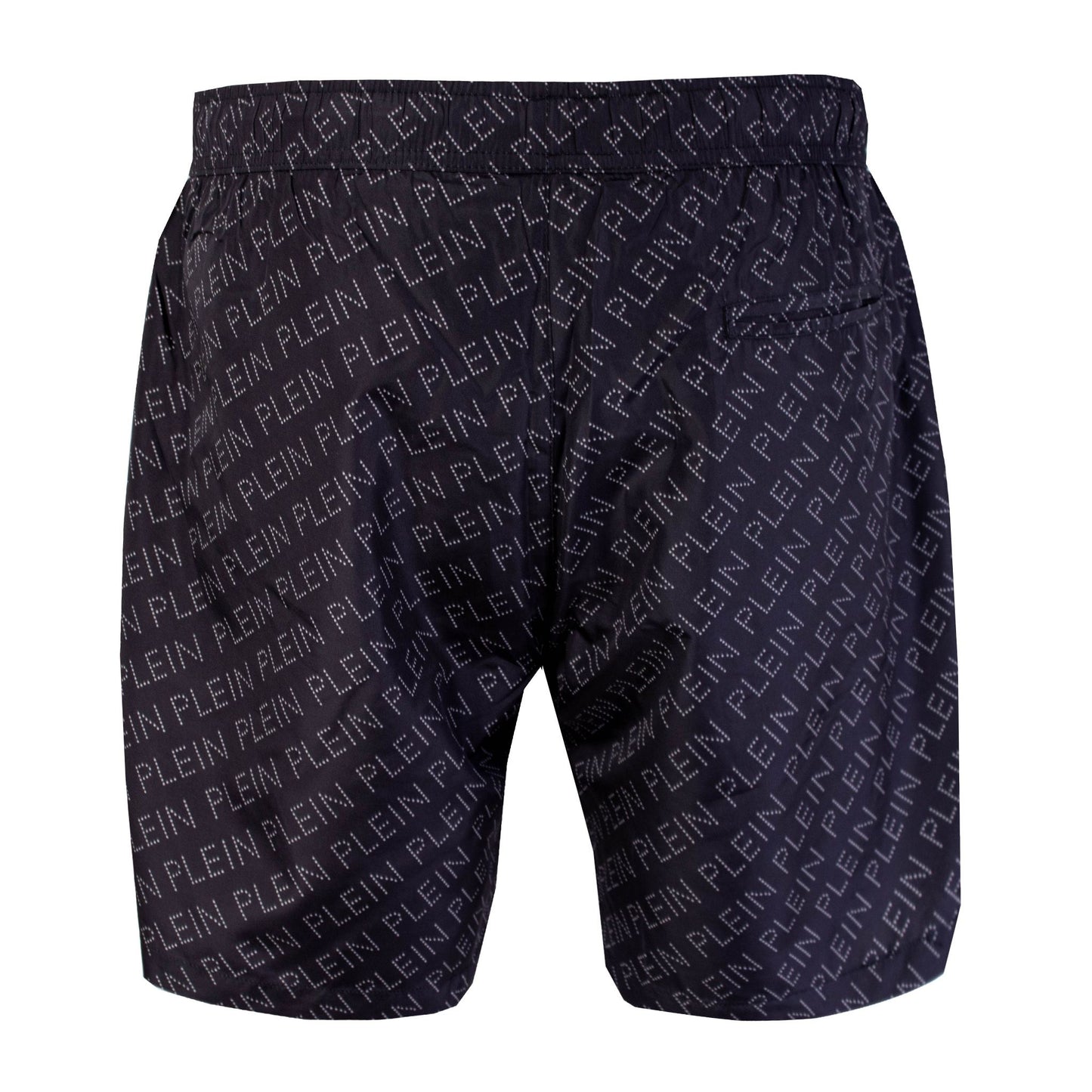 Sleek Black Designer Swim Shorts