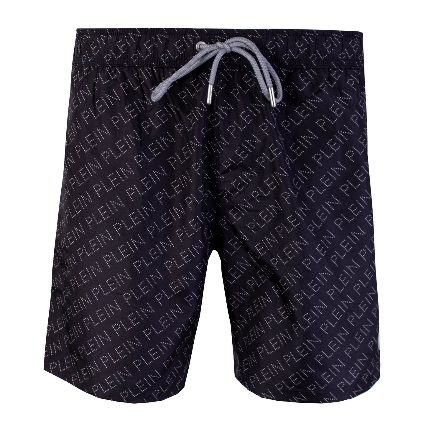 Sleek Black Designer Swim Shorts