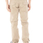 Elegant Beige Cotton Trousers for Men