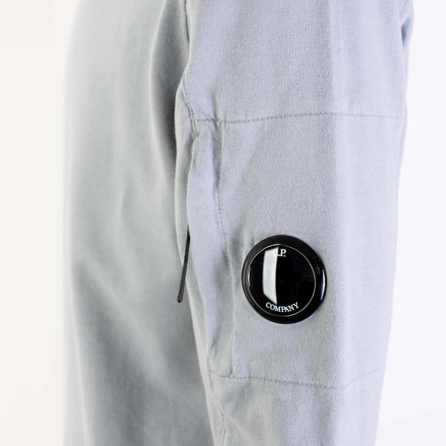 Chic Grey Pocket Detail Sweatshirt