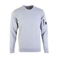 Chic Grey Pocket Detail Sweatshirt