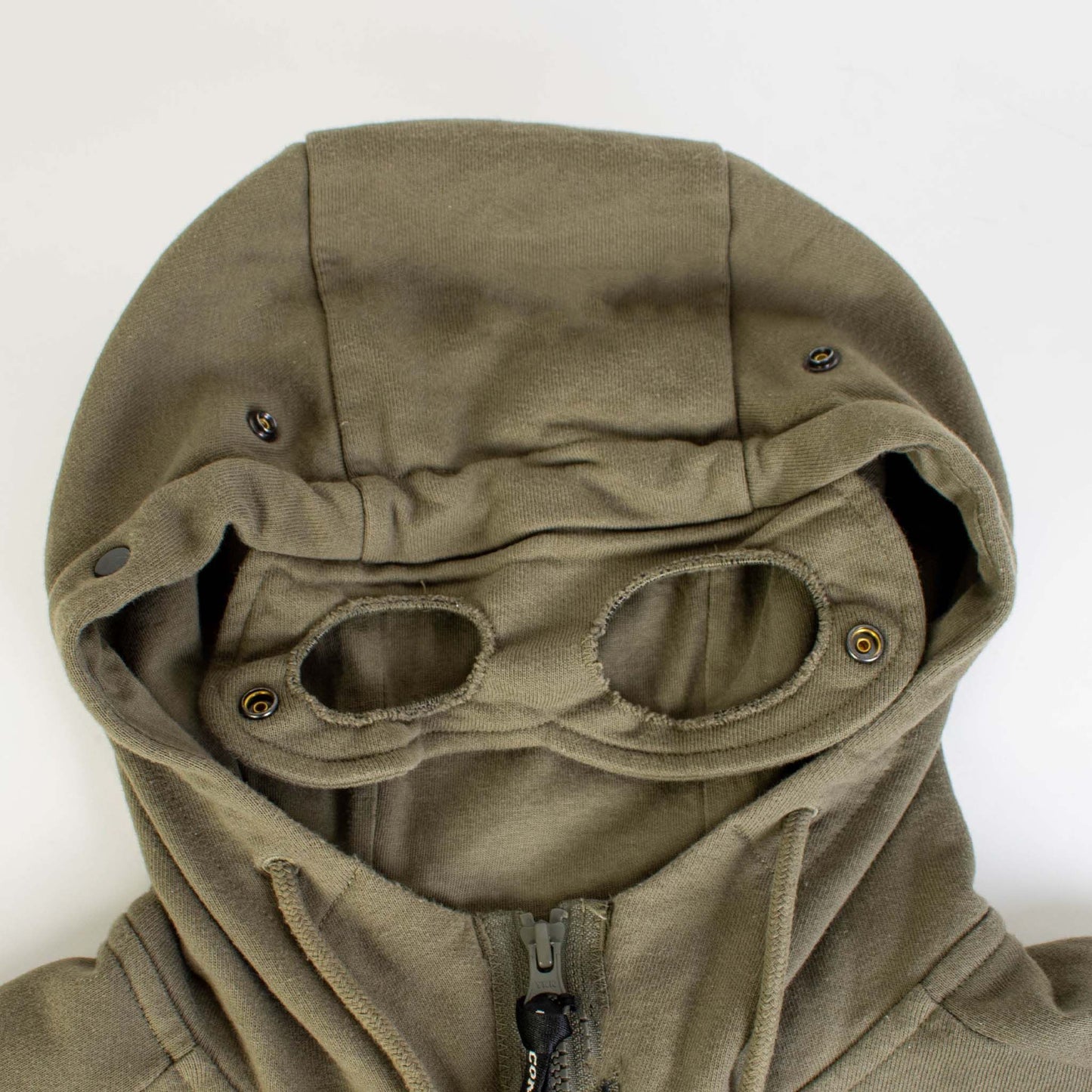 Urban Explorer Zip Hoodie with Mask Detail