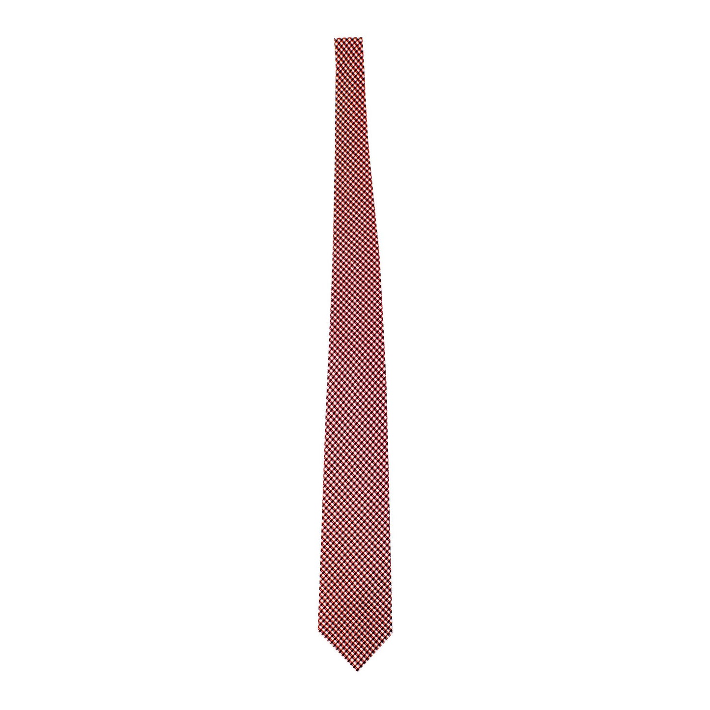 Elegant Micro Check Silk Tie