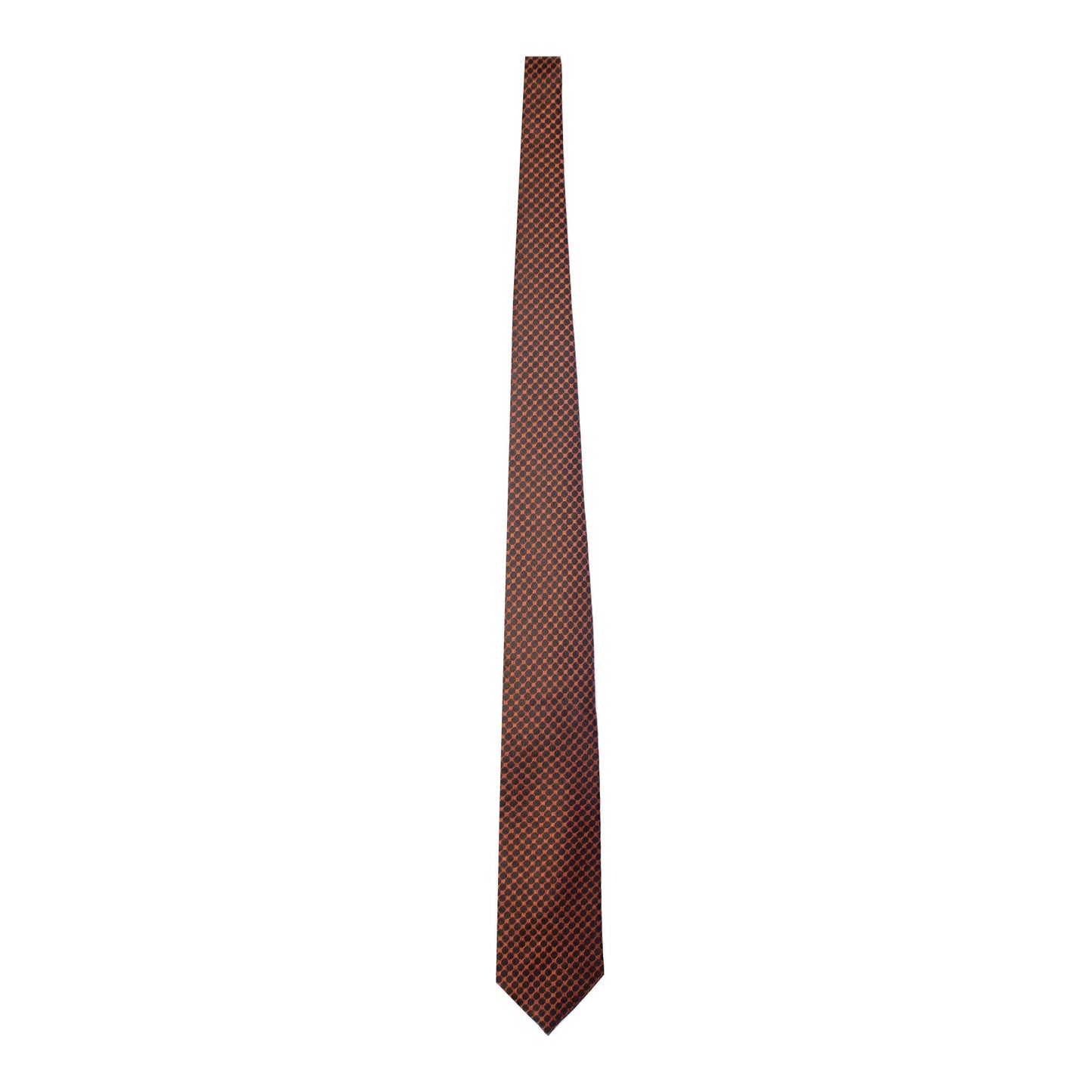 Elegant Micro Geometric Silk Tie