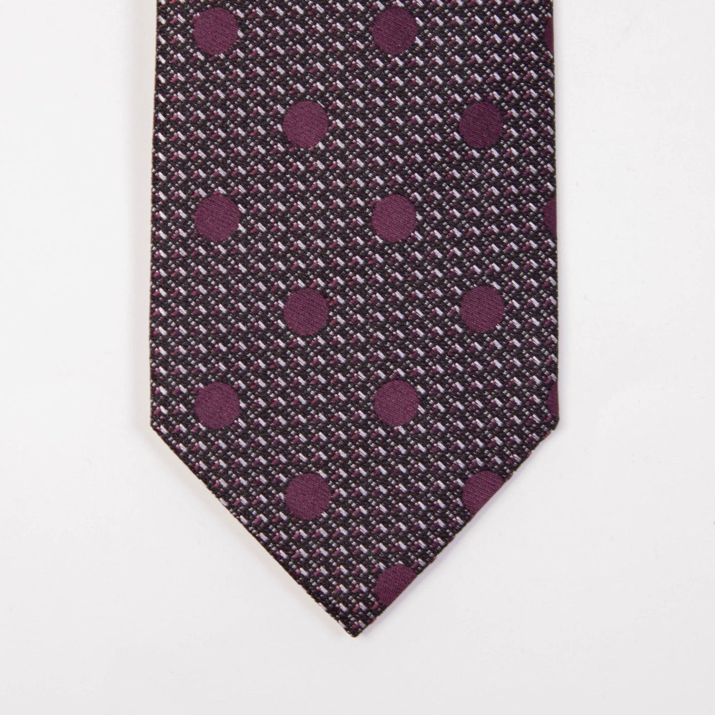 Elegant Silk Polka Dots Gentlemen's Tie