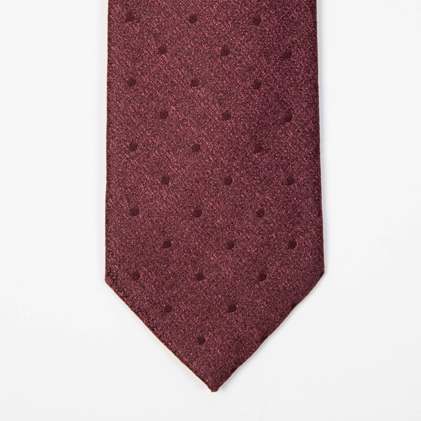 Elegant Silk Micro Polka Dot Gentleman's Tie