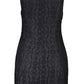 Elegant Sleeveless Square-Neck Mini Dress