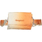 Chic Orange Contrast Detail Handbag