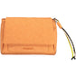 Chic Orange Contrast Detail Handbag