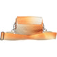 Chic Orange Contrast Detail Handbag