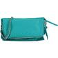 Elegant Light Blue Adjustable Strap Handbag